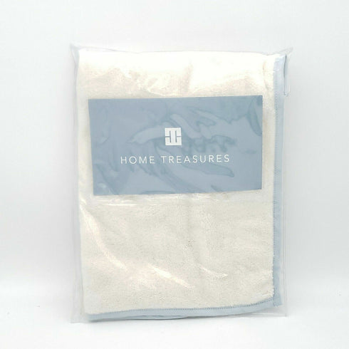 Home Treasures Bodrum Turkish Terry Ivory/Eucalipto Face Towel T4101455